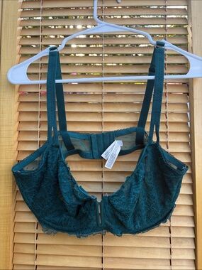 Auden Emerald Lace Underwire Bra